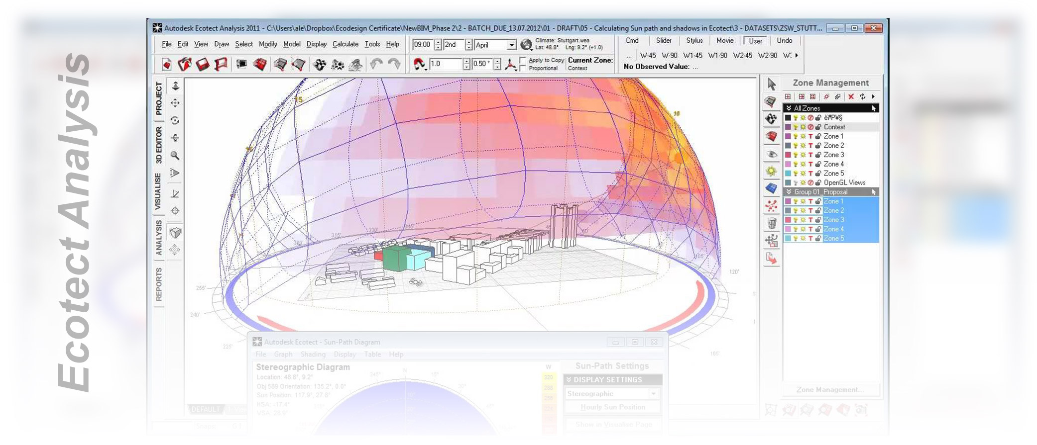 Ecotect Analysis mehregan